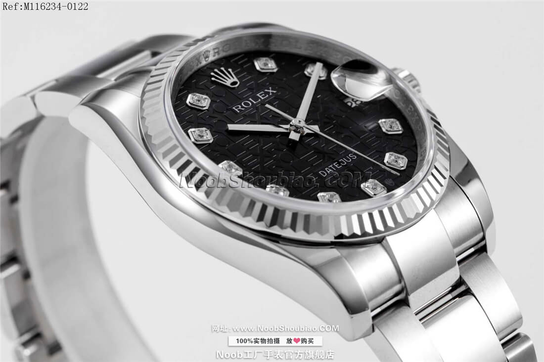 Rolex 劳力士 Datejust 日志型36MM系列 11623 黑纪念花纹盘镶钻