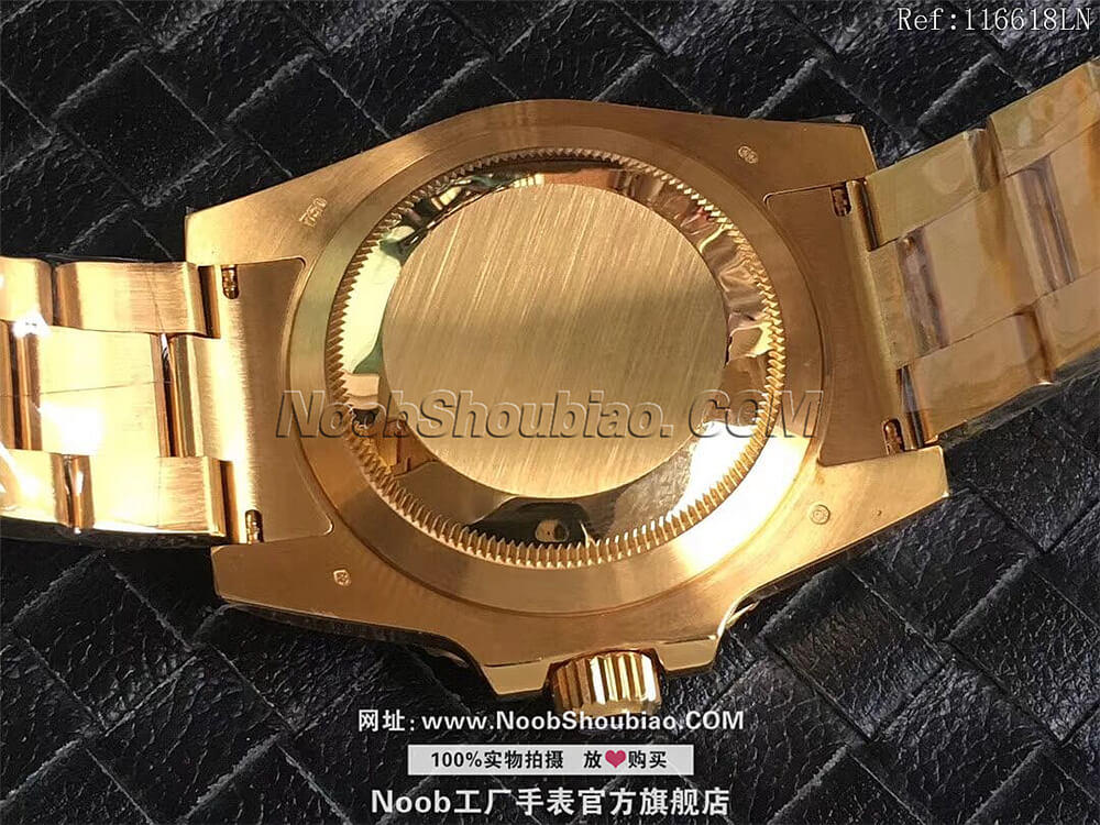 劳力士 Rolex 潜航者 Submariner 蓝水鬼 116618LN 18K包黄金