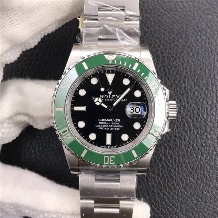 【2020新款】劳力士 Rolex 潜航者 Submariner 41MM绿水鬼 M126610LV-0002 