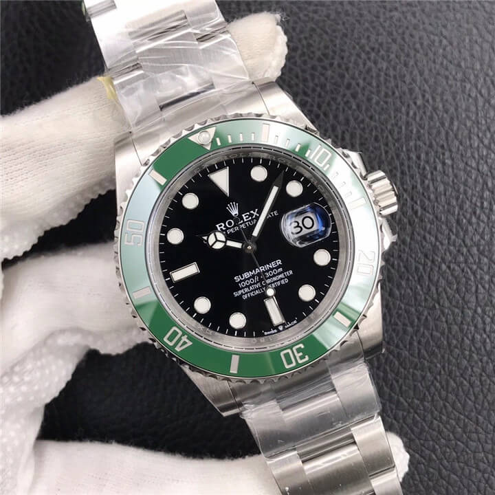 【2020新款】劳力士 Rolex 潜航者 Submariner 41MM绿水鬼 M126610LV-0002 