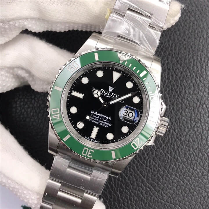 【2020新款】劳力士 Rolex 潜航者 Submariner 41MM绿水鬼 M126610LV-0002 