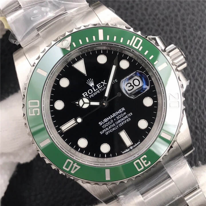 【2020新款】劳力士 Rolex 潜航者 Submariner 41MM绿水鬼 M126610LV-0002 